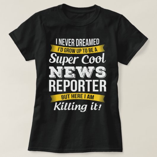 T-shirt Reporter (Design devant)