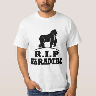 T-SHIRT REPOS DANS LA PAIX HARAMBE