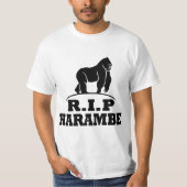T-SHIRT REPOS EN PAIX HARAMBE (Devant)