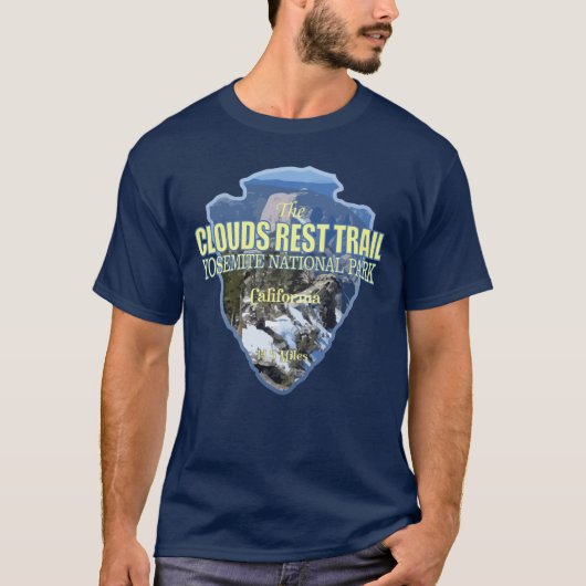T-shirt Repose des nuages (flèche) (Devant)