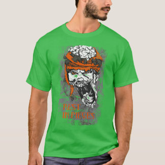 T-shirt Repose en morceaux Zombie Skull Zombie