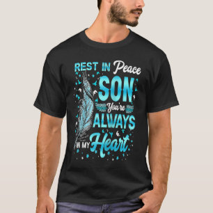 T-shirt Repose En Paix Mon Fils Mémorial De Mon Fils Au Ci