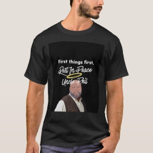 T-shirt Repose En Paix Oncle Phil Graphic
