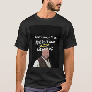 T-shirt Repose En Paix Oncle Phil Graphic