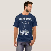 T-shirt Reposez-Vous Je Vais Essayer Science Drôle Chem (Devant entier)