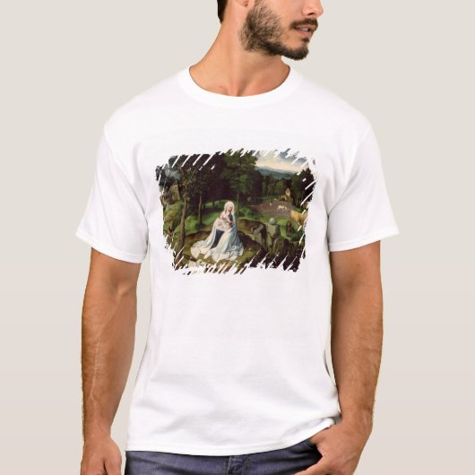 T-shirt Reposez-vous sur le vol en l'Egypte (Devant)