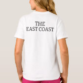 T-shirt Reppin'S East Coast skull Lighthouse Route (Dos)