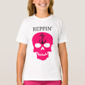 T-shirt Reppin'S East Coast skull Lighthouse Route (Devant)