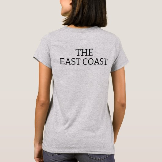 T-shirt Reppin'S East Coast skull Lighthouse Route T-Sh (Dos)