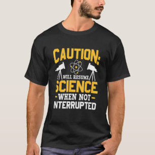 T-shirt Reprendra la science quand pas Interrompu ADN Repl