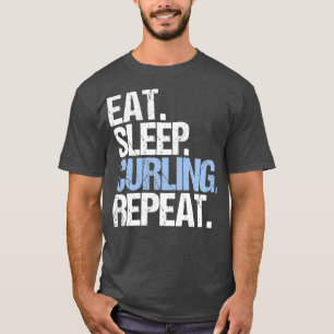 T-shirt Reprendre le curling du sommeil 10