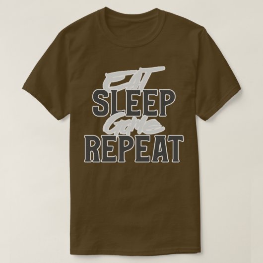 T-shirt Reprendre le jeu du sommeil (Design devant)