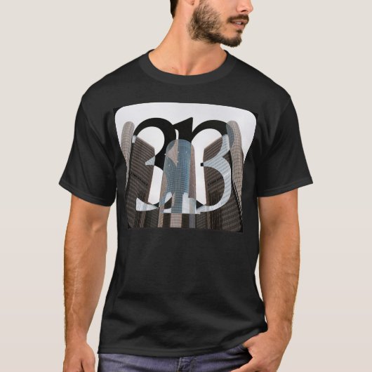 T-shirt Représentant 3 UN TIERS (Devant)