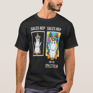 T-shirt Représentant commercial Personnes avec autisme Puz