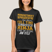 T-shirt Représentant du fabricant (Devant)