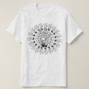 T-shirt Représentant la côte Ouest