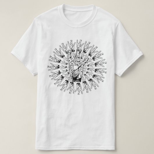 T-shirt Représentant la côte Ouest  (Design devant)