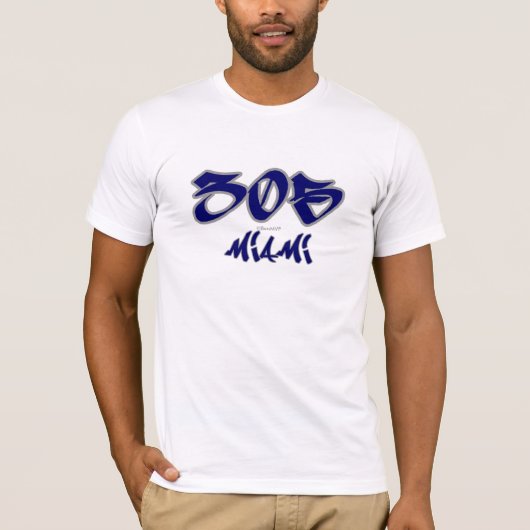 T-shirt Représentant Miami (305) (Devant)