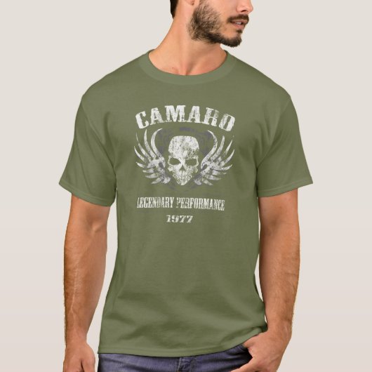 T-shirt Représentation 1977 légendaire de Camaro (Devant)