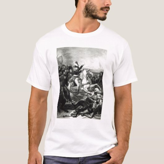 T-shirt Représentation de napoléon en tant que héros de (Devant)