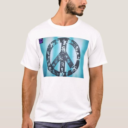 T-shirt Représentez la paix (Devant)