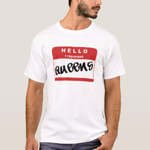 T-shirt Représentez le Queens