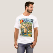 T-shirt Représentez votre état (Devant entier)