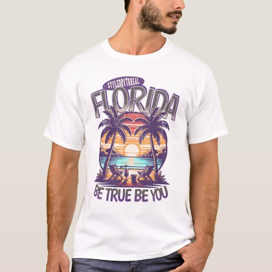 T-shirt Représentez votre état (Devant)