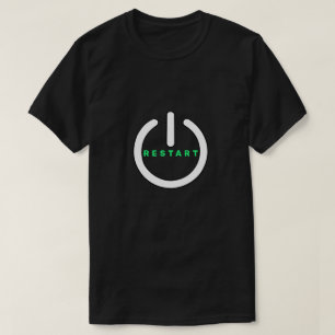 T-shirt Reprise - erreur système - nouveau début