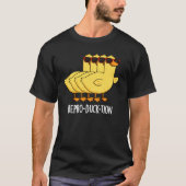 T-shirt Repro-duck-tion Funny Animal Canard Pun Dark BG (Devant)