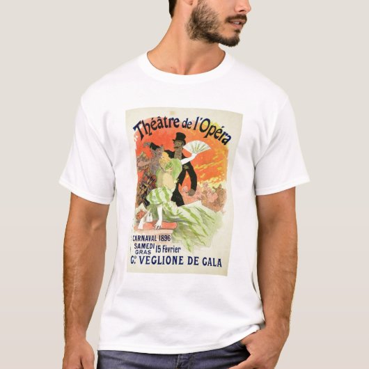 T-shirt Reproduction d'une publicité par affichage le (Devant)