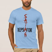 T-shirt Reps4Satan (Devant)