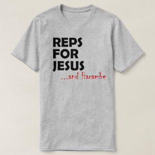 T-shirt Reps pour Harambe
