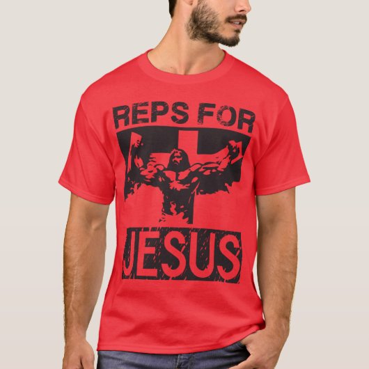 T-shirt Reps Pour Jésus (Devant)