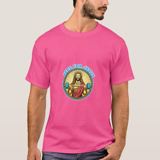 T-shirt Reps Pour Jésus (Devant)