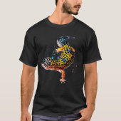 T-shirt Reptile d'aquarelle Leopard Gecko (Devant)