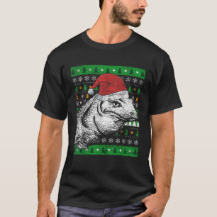 T-shirt Reptile Lizard Cadeaux Vilains Noël Komodo Dragon