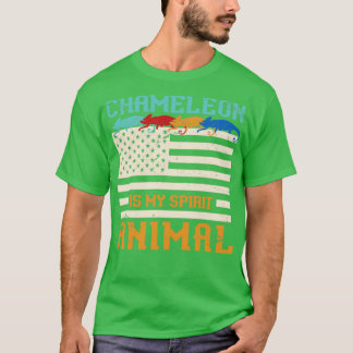 T-shirt Reptile Zoo Keeper Chameleon
