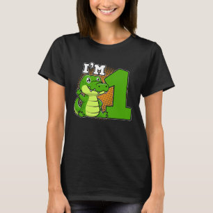 T-shirt Reptiles 1er anniversaire Crocodile Reptile Propri