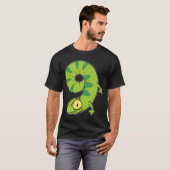 T-shirt Reptiles 9e anniversaire Chameleon Reptile Proprié (Devant entier)