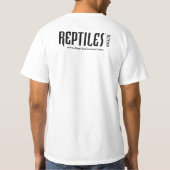 T-shirt REPTILES - fiers d'être Blooded froid (Dos)