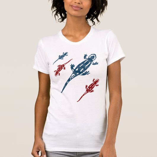 T-shirt Reptiles Lizard de Salamander-Sud-Ouest (Devant)
