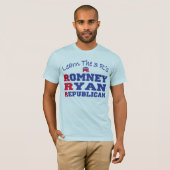 T-shirt Républicain 2012 de Romney Ryan (Devant entier)