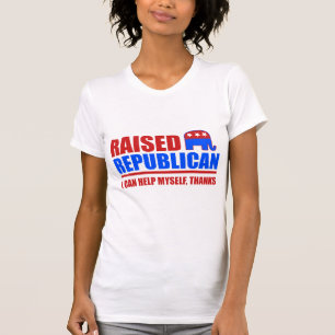 T-shirt Républicain élevé. Je peux m'aider