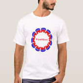 T-shirt républicain homme et femme (Devant)