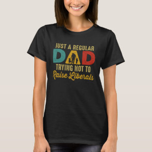 T-shirt Républicain juste un papa ordinaire essayant de ne