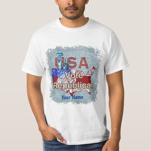 T-shirt républicain Liberty Vote (Devant)