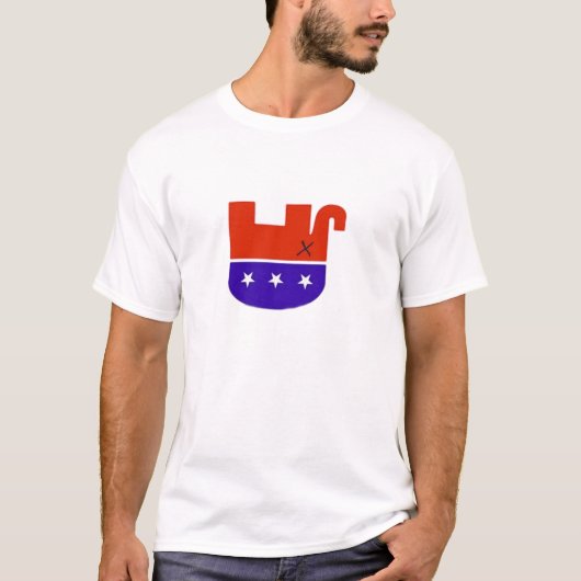T-shirt républicain mort (Devant)