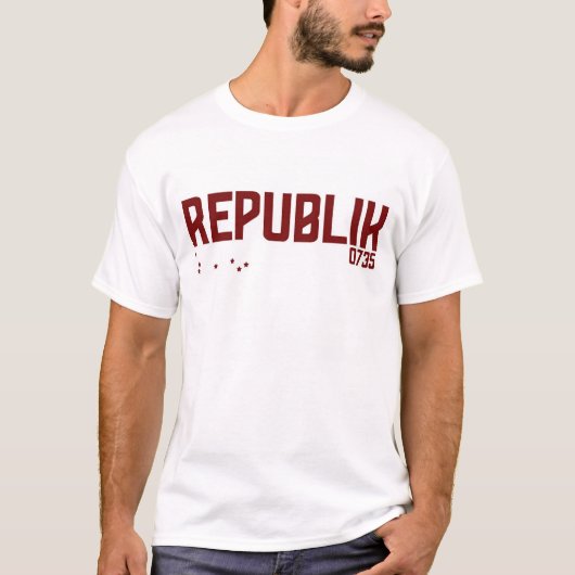 T-shirt republik (0735) (Devant)