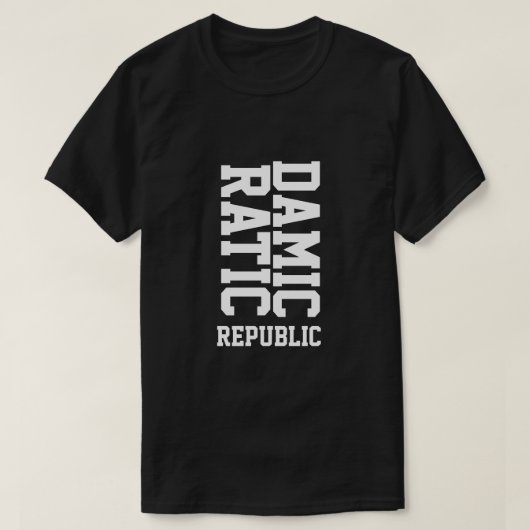 T-Shirt République DAMICRATIQUE (Design devant)
